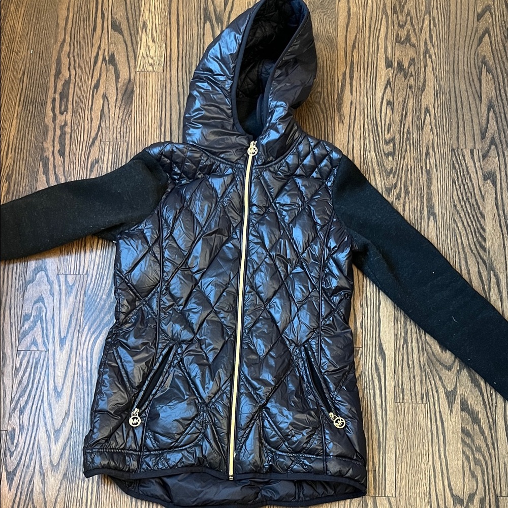 MICHAEL Michael Kors Black Quilted Jacket